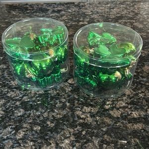ASHLAND ST.PATRICK’S DAY SHATTERPROOF ORNAMENTS LOT OF 2 (16) TOTAL NWT